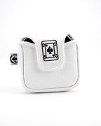 White Out Ace of Spades - Mallet Putter Cover