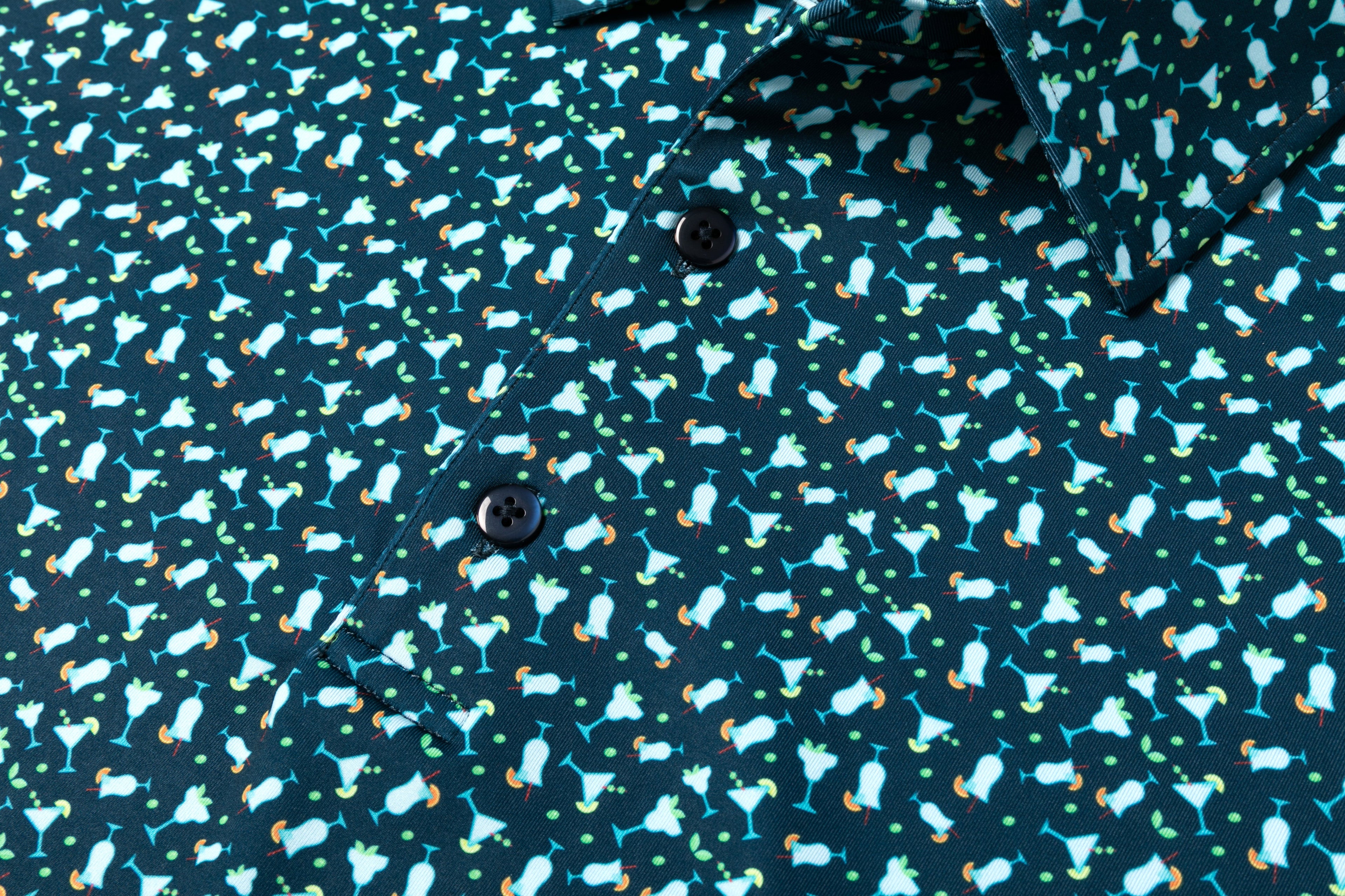 Cocktail Hour Men's Polo